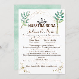 Convite Nuestra Boda