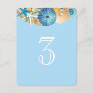 Convite Número da Tabela Card-3