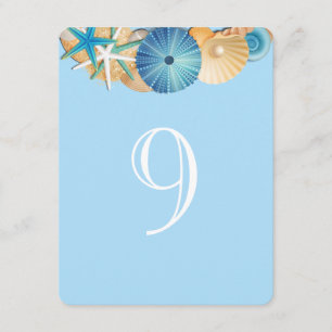 Convite Número da Tabela Card-9