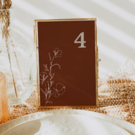 Convite Número da tabela de rajadas de rajadas de rajadas 