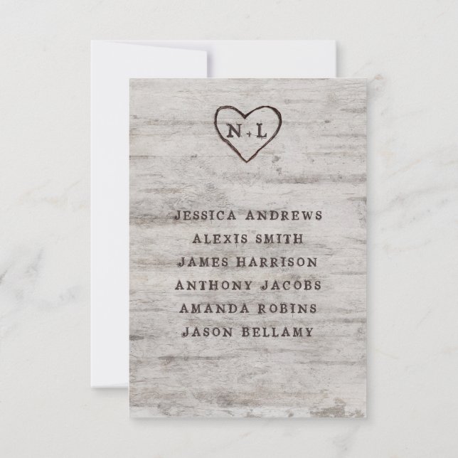 Convite Números De Mesa De Casamento De Suecos (Verso)