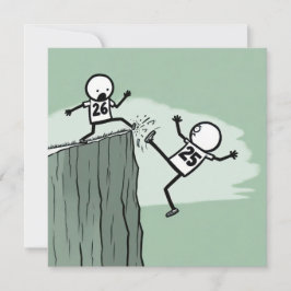 Convite Números de palitos do Partido da Véspera de Ano No