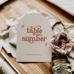 Convite Números de Tabela de Casamento de Arch<br><div class="desc">Este é um cartão de número da mesa de casamento. Edite o texto e as cores mais* neste convite de casamento retrorreflector para torná-lo ajustado seu tema de evento estilo pessoal! (as palavras "número da tabela" não são editáveis, mas você pode mudar as cores dela!) // Para designs correspondentes, pesquise...</div>