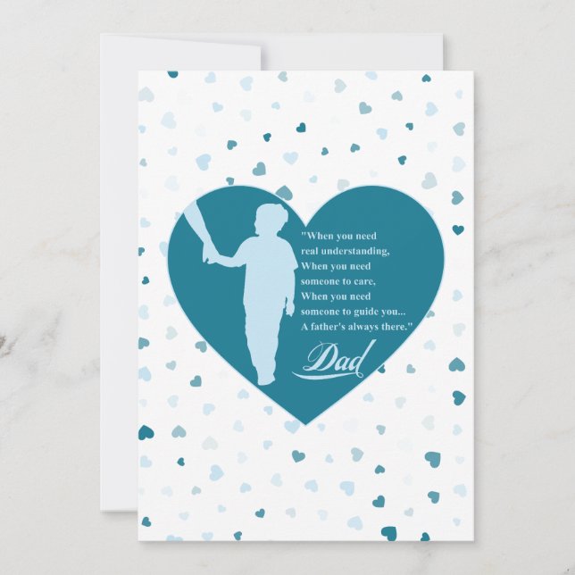 Convite Nunca esquecerei o seu guia. Meu Pai (Frente)