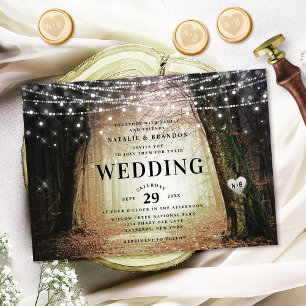 Convite Nunca  Floresta de fadas encantadas  Casamento Amb