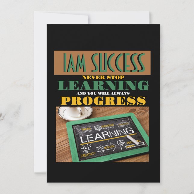 CONVITE NUNCA PARE DE APRENDER (Frente)