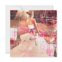 convite nupcial da espera