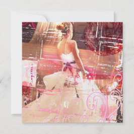 convite nupcial da espera