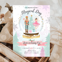 Nutcracker Birthday Girl Land of Sweet Fairy Pink