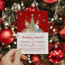 Convite Nutcracker Watercolor Brunch