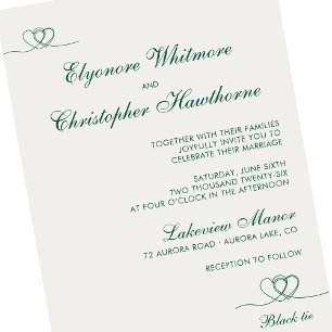 Convite Nuvem Ousada Teal Moderno Chic Casamento Misto e C