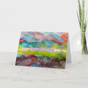 Convite Nuvem Vermelha 