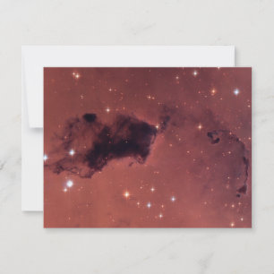 Convite Nuvens de poeira sombra Rosa escuro