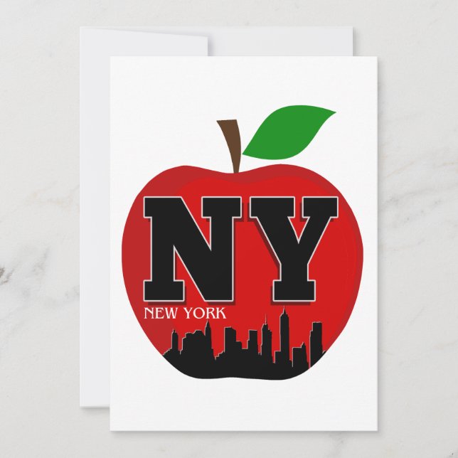 CONVITE NY NOVA YORK A GRANDE MAÇÃ (Frente)