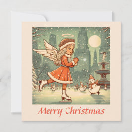 Convite NYC Christmas Angel