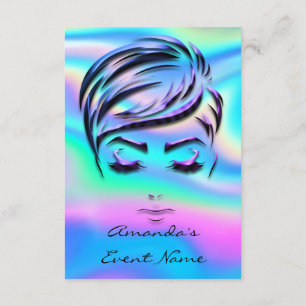 Convite O 16º Hológrafo do Bridal Show, de cor de rosa, 