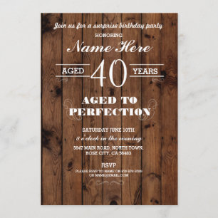 Convite o 40TH 50th 60th TODA A MADEIRA da FESTA DE