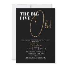 O 50º aniversário surpresa dos cinco grandes