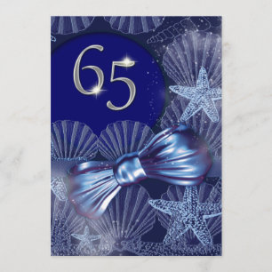 Convite o 65th major do partido da celebração do