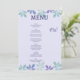 Convite O Amor Começa Aqui: Um Cardápio de Casamento