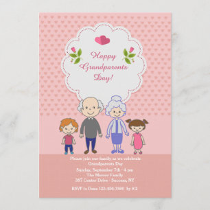 Convite O amor das avós é infinito