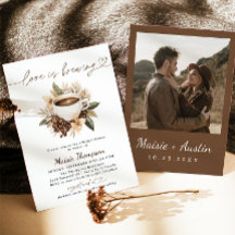 O Amor É Criar Chá de panela De Café