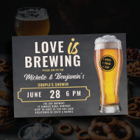 O amor é criar giz de Chá de Casal de cerveja