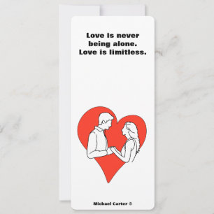 Convite O amor é ilimitado