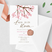 O amor está em flor Cerejeiras Casamento