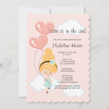 O Amor Está Na Loira Do Chá de panela Aéreo Na Nuv