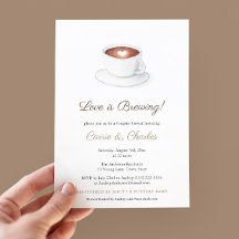 O Amor está Preparando o Café - Chá de Noiva