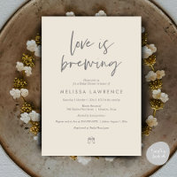 O amor está se formando, Festa de Cerveja Chá de p