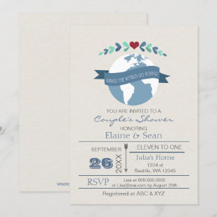 Convite O Amor Faz O Mundo Passar O Chá de panela Convida