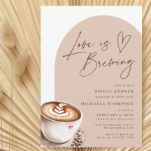O Amor Moderno é Criar Chá de panela de Café