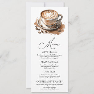 Convite O Amor pelo Café está Fermentando Chá de Noiva