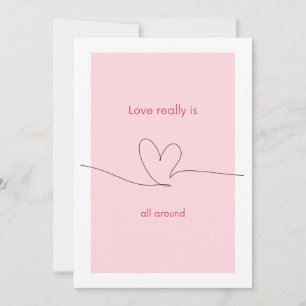 Convite O amor realmente está em todo lugar