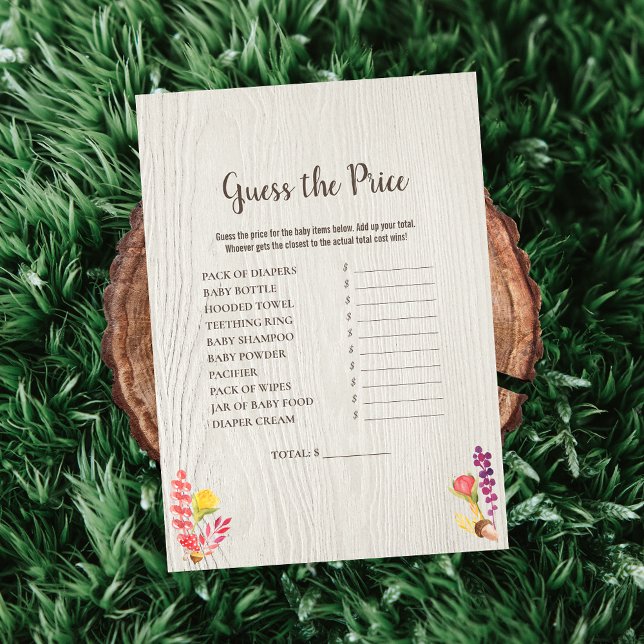 Convite O Animal Da Floresta Do Outono Adivinha O Jogo Do  (Criador carregado)