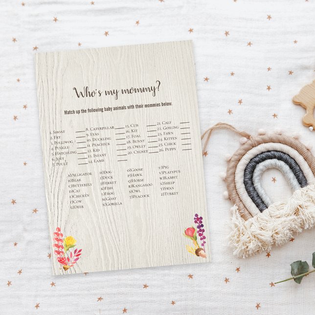 Convite O Animal da Floresta do outono que é o meu jogo de (Criador carregado)