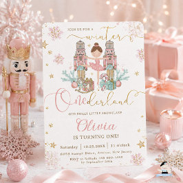 Convite O Aniversário de 1 ano do Onederland de Inverno do