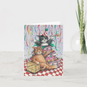 Convite O aniversário do &T #1 de B convida a nota