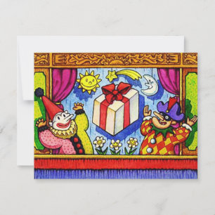 CONVITE O ANIVERSÁRIO DO TEMA DO PARTIDO DO FANTOCHE DO