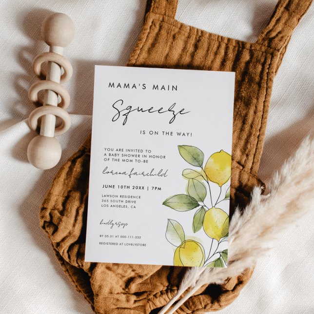 Convite O aperto principal da mamãe no caminho Chá de fral (Criador carregado)