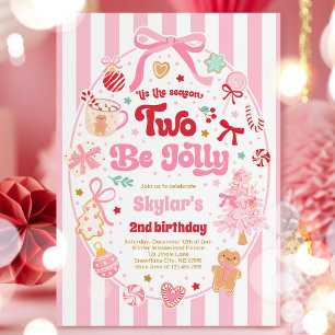 Convite O Arco de Natal Be Jolly da Temporada Dois 2º Aniv