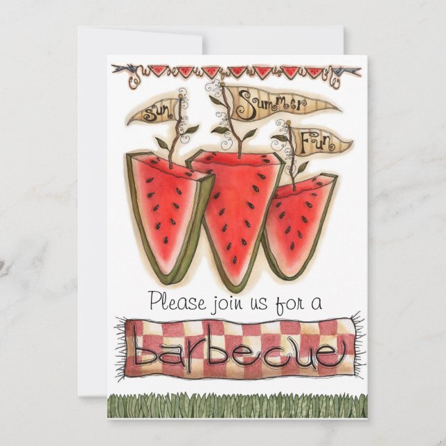 Convite o assado convida (Frente)