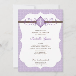Convite O BAPTISM CONVIDA : imaculate 1P