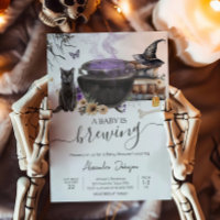 O bebê do Halloween está criando Chá de fraldas