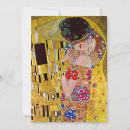 Convite O Beijo Gustav Klimt, Chá de panela de Arte Vitori