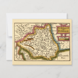 Convite O Bishopprick do Condado de Durham, Inglaterra