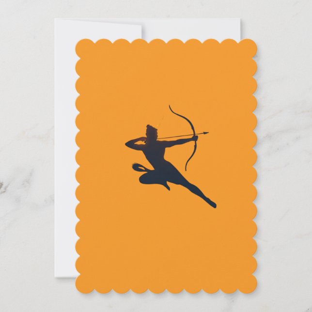 Convite O Brilho Eterno de Dussehra - Ram Shree (Frente)