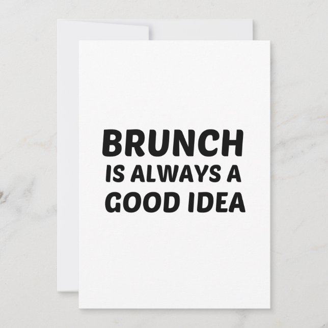 CONVITE O BRUNCH É SEMPRE UMA IDEIA AMPLA (Frente)